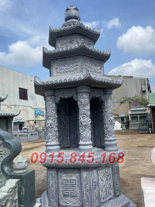 Mộ bảo tháp bằng đá xanh đẹp nhất Nghệ An