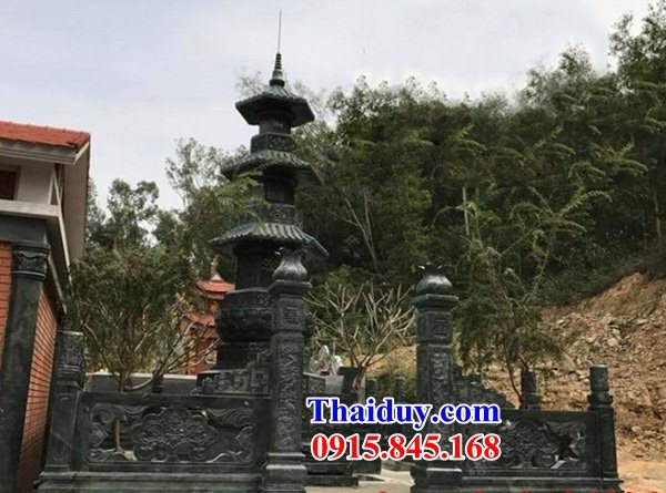 Thiết kế 48 tháp mộ đá xanh ninh bình đẹp bán tại Lào Cai