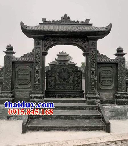 Mẫu cổng nhà thờ đình đền chùa khu lăng mộ bằng đá cao cấp đẹp nhất