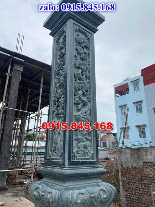 cột đá nhà thờ họ từ đường, cột đá đình chùa miếu, cột đá hiên nhà, cột đá đồng trụ, cột đá vuông, cột đá hình tròn, giá bán cột đá, địa chỉ bán cột đá,