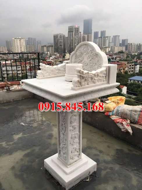bàn thờ thiên ngoài trời bằng đá 2025
