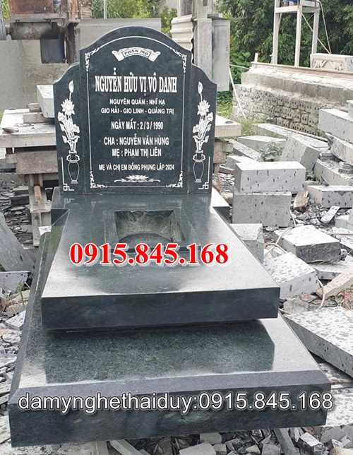 Xây làm mộ ốp chụp đơn giản