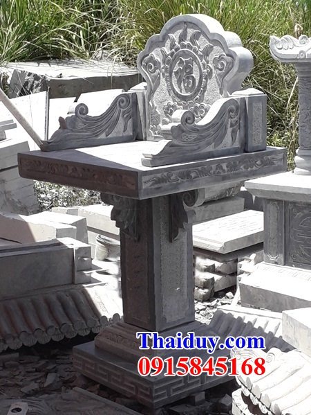 10 Mẫu bàn thờ thần linh thổ địa cửu trùng bằng đá đẹp tại hà nội