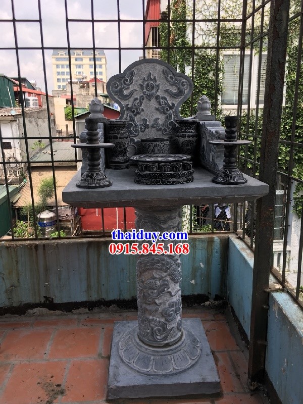 6 cây hương thờ ngoài trời đẹp nhất tại hà nội làm bằng đá tự nhiên nguyên khối