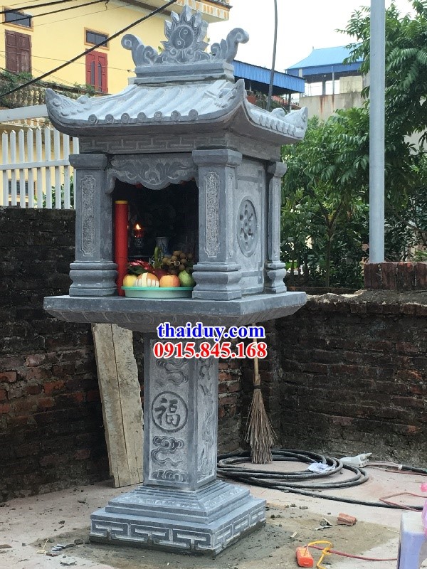 Địa chỉ bán cây hương đá xanh thờ thần linh thiên địa cửu trùng ngoài trời Hà Nội