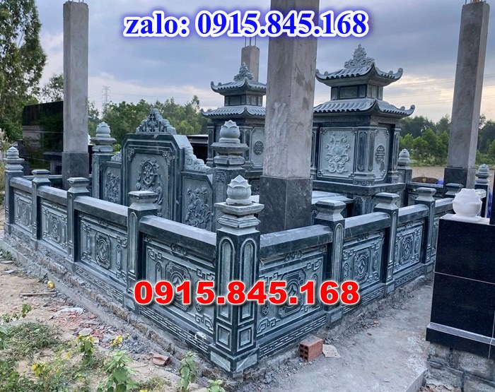 Lăng mộ đá gia đình, lăng mộ ông bà bố mẹ gia tộc, khuôn viên lăng mộ đá xanh trắng vàng granite nguyên khối, nhà mồ bằng đá để thờ tro cốt, giá nơi địa chỉ bán lăng mộ đá, kích thước lăng mộ đá cẩm thạch, lăng mộ đá tự nhiên, xây lăng mộ đá đơn giản, lan can tường bao hàng rào đá khối, nghĩa trang gia đình dòng họ bằng đá, cuốn thư bình phong trước mộ đá, đá bậc lát sân nền lăng mộ, bậc tam cấp rồng bậc thềm chiếu rồng lăng mộ, lư đỉnh hương đèn hạc thờ đá, cổng cột đá lăng mộ, 