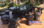 Mẫu bàn ghế để sân vườn tiểu cảnh nhà thờ đình chùa tư gia bằng đá tự nhiên cao cấp đẹp