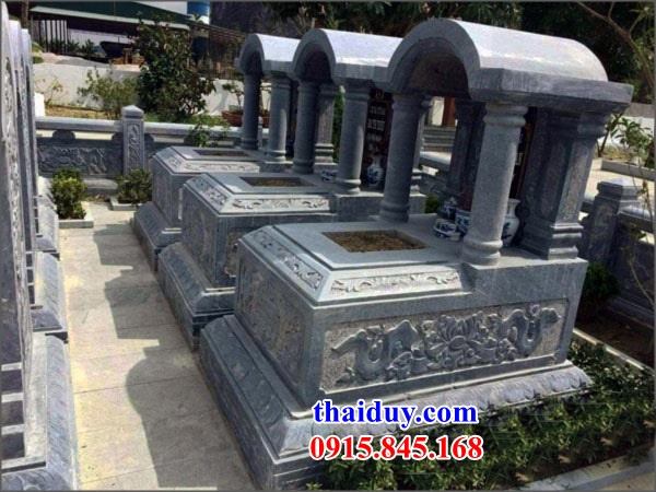 Mẫu mộ đơn giản một mái bằng đá tự nhiên nguyên khối đẹp nhất Việt Nam