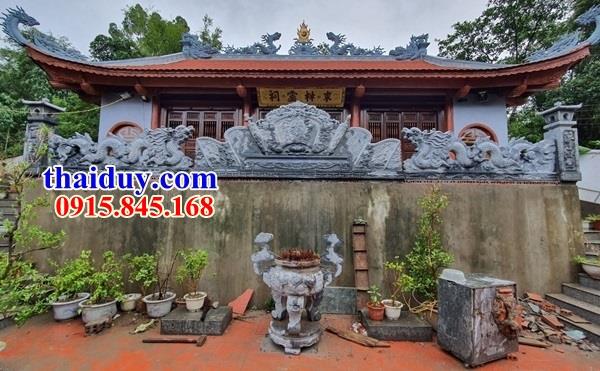 Mẫu rồng phong thủy đình đền chùa miếu bằng đá thiết kế cơ bản đẹp nhất Việt Nam