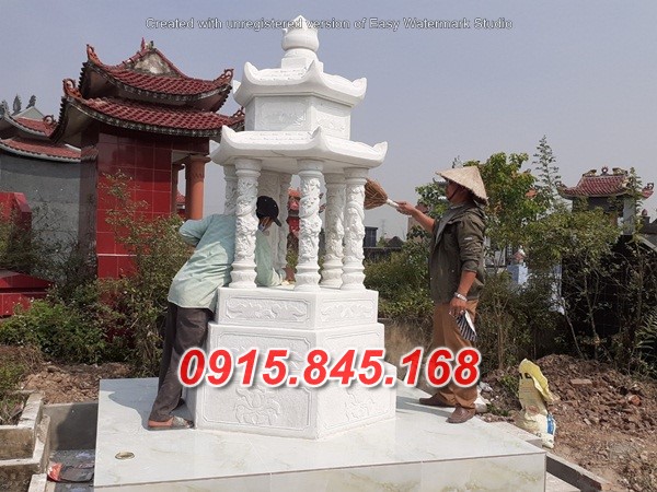 mộ đá hai đao thiết kế