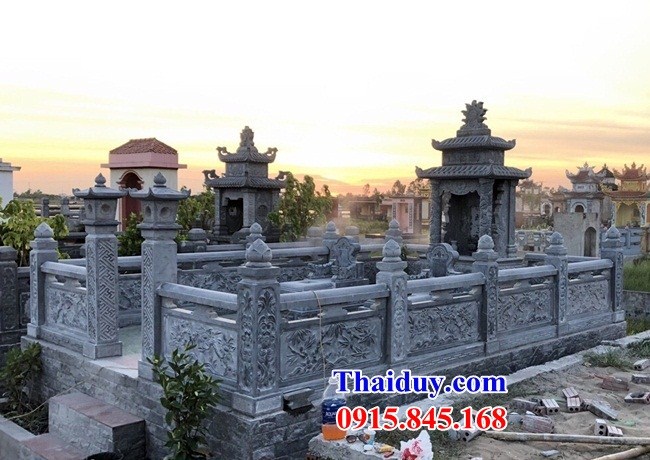 05 Khu lăng mộ đá đẹp bán tại Hưng Yên
