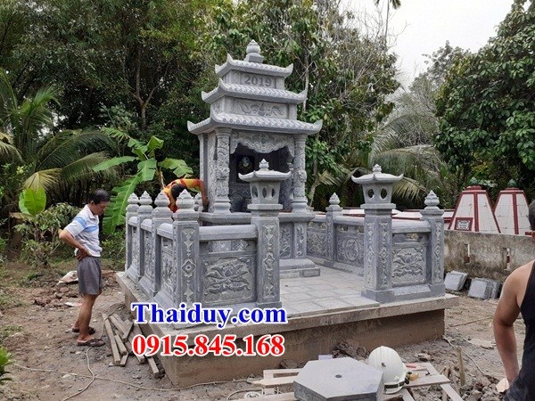 06 Khu lăng mộ đá tự nhiên đẹp bán tại Hải Phòng nghĩa trang gia đình dòng họ gia tộc