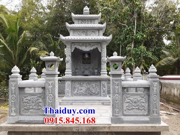 08 Khu lăng mộ đá đẹp bán tại Quảng Ninh nghĩa trang gia đình dòng họ gia tộc