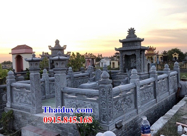 10 Khu lăng mộ đá ninh bình đẹp bán tại Nam Định nghĩa trang gia đình dòng họ gia tộc