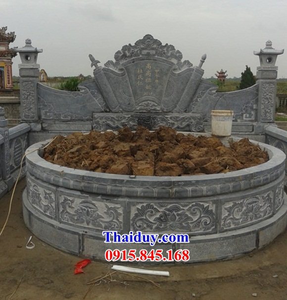 10 Mộ đá tròn đẹp bán tại Quảng Ninh