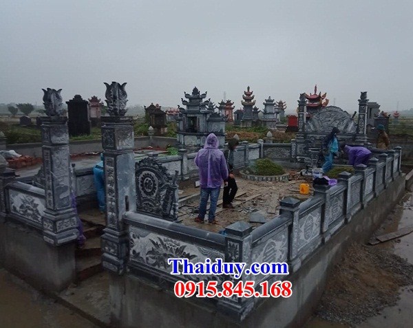 11 Khu lăng mộ đá đẹp bán tại Hà Nam nghĩa trang gia đình dòng họ gia tộc