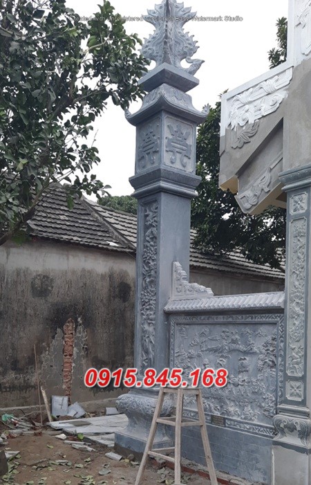 cột đá nhà thờ họ từ đường, cột đá đình chùa miếu, cột đá hiên nhà, cột đá đồng trụ, cột đá vuông, cột đá hình tròn, giá bán cột đá, địa chỉ bán cột đá,