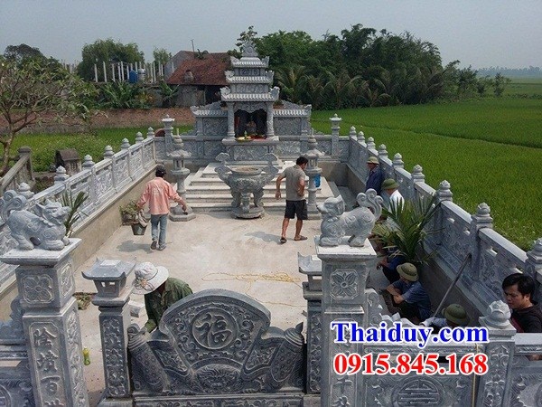 13 Khu lăng mộ đá đẹp bán tại Vĩnh Phúc