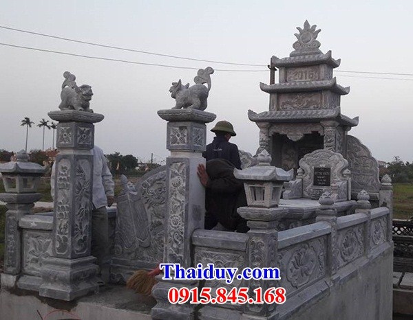14 Khu lăng mộ đá đẹp bán tại Phú Thọ nghĩa trang gia đình dòng họ gia tộc