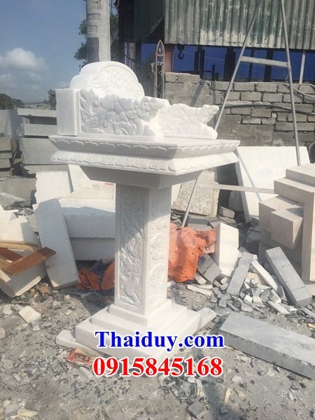 15 Bàn thờ ông thiên đá trắng đơn giản giá rẻ tại tp hồ chí minh thờ thần linh thiên địa ngoài trời