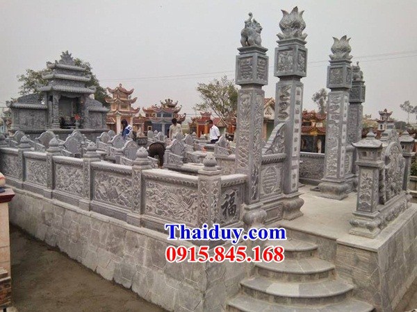 15 Khu lăng mộ đá đẹp bán tại Thái Nguyên