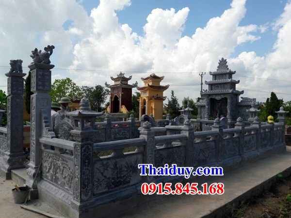 16 Khu lăng mộ đá thanh hóa đẹp bán tại Tuyên Quang nghĩa trang gia đình dòng họ gia tộc