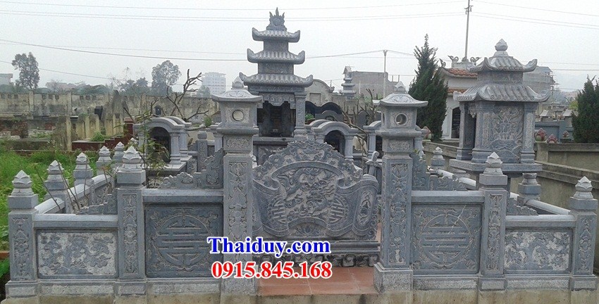 19 Khu lăng mộ đá xanh đẹp Hà Giang nghĩa trang gia đình dòng họ gia tộc