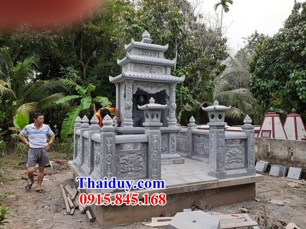 2 Khu lăng mộ đá xanh đẹp tại Hà Nội nghĩa trang gia đình dòng họ gia tộc
