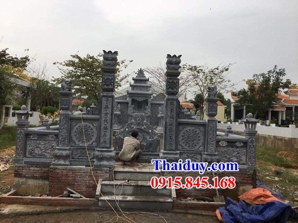 20 Khu lăng mộ đá thanh hóa đẹp bán tại Sơn La nghĩa trang gia đình dòng họ gia tộc