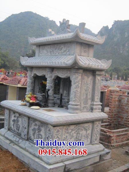 23 Mẫu mộ đôi gia đình ông bà bố ba cha mẹ hai ba bốn năm ngôi liền nhau bằng đá đẹp bán tại Hưng Yên