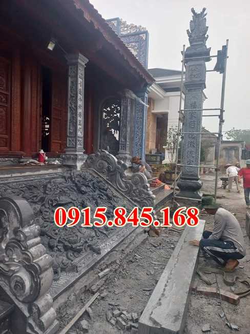 cột đá nhà thờ họ từ đường, cột đá đình chùa miếu, cột đá hiên nhà, cột đá đồng trụ, cột đá vuông, cột đá hình tròn, giá bán cột đá, địa chỉ bán cột đá,