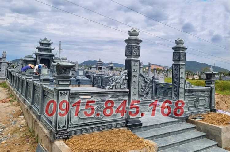 24 Khu lăng mộ đá đẹp bán tại Thanh hóa + nghĩa trang ông bà + mộ gia đình