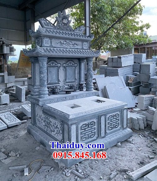 24 Mẫu mộ đôi bằng đá đẹp bán tại Lạng Sơn