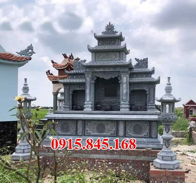24 Mẫu mộ đôi ông bà bố mẹ bằng đá đẹp bán tại Lạng Sơn