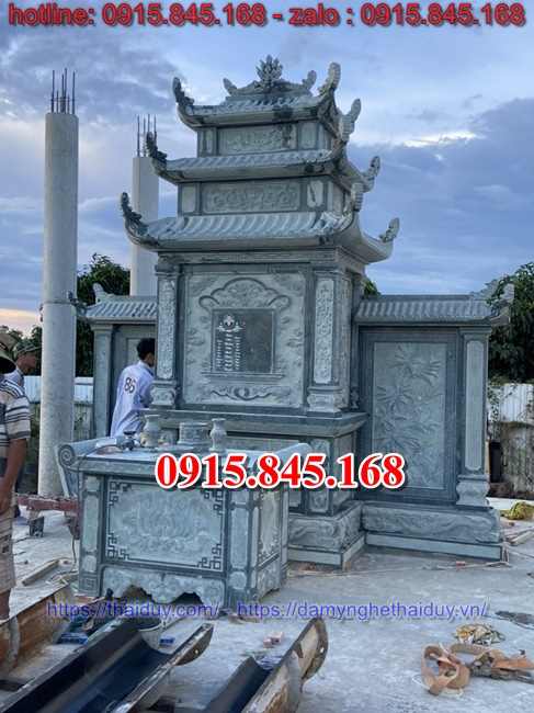 26 Khu lăng mộ đá bán Hà Tĩnh - mộ gia đình nghĩa trang - 25.04.2024