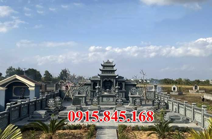 26 Khu lăng mộ đá bán Hà Tĩnh - mộ gia đình nghĩa trang