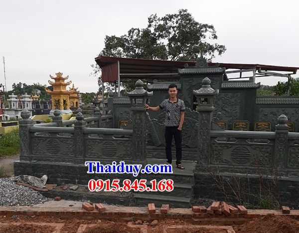 26 Khu lăng mộ đá ninh bình đẹp bán tại Hà Tĩnh nghĩa trang gia đình dòng họ gia tộc