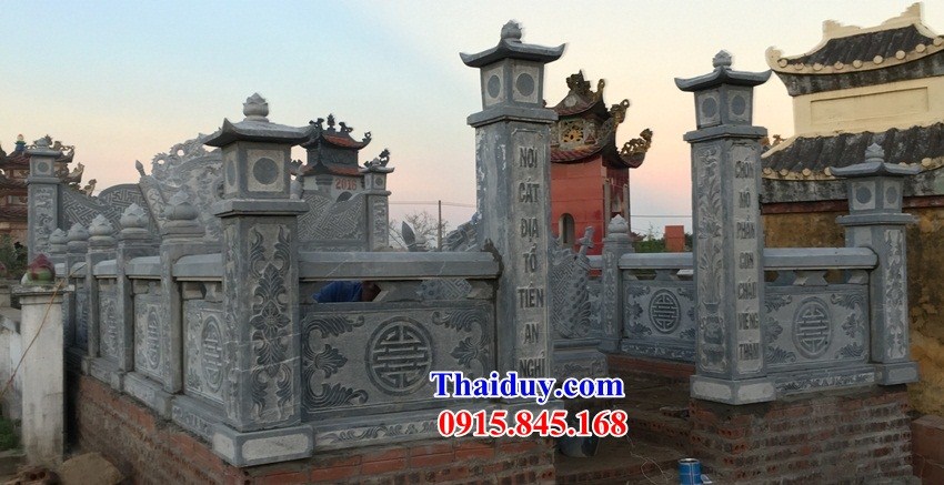 26 Khu lăng mộ đá thanh hóa đẹp bán tại Hà Tĩnh nghĩa trang gia đình dòng họ gia tộc