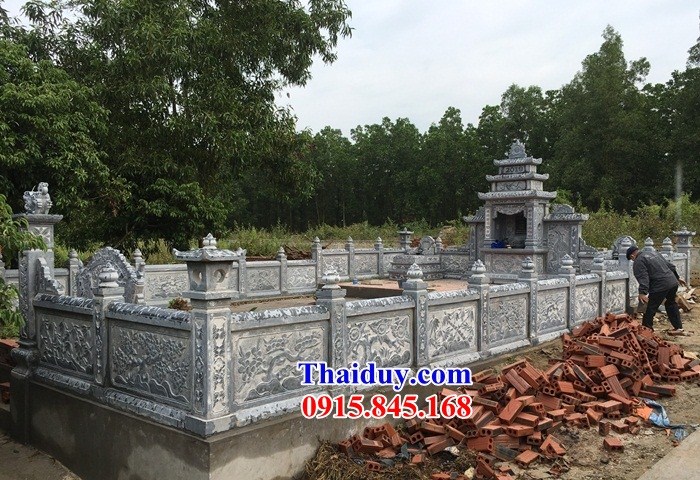 28 Khu lăng mộ đá ninh bình đẹp bán tại Quảng Bình nghĩa trang gia đình dòng họ gia tộc