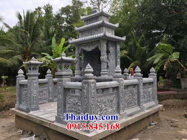 28 Khu lăng mộ đá xanh đẹp bán tại Quảng Bình nghĩa trang gia đình dòng họ gia tộc