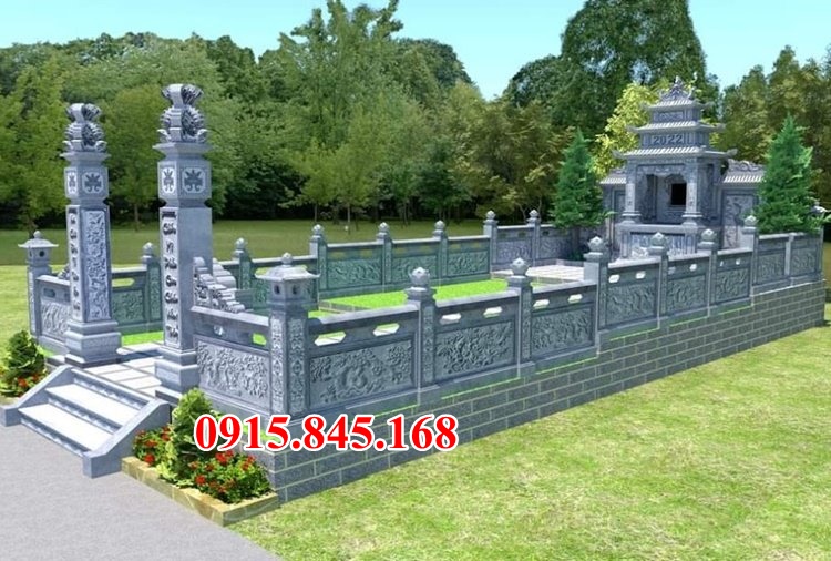29  Khu lăng mộ đá đẹp bán tại Quảng trị + mộ ông bà nghĩa trang gia đình
