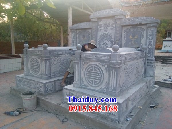 30 Mộ đôi bằng đá đẹp bán tại Ninh Bình
