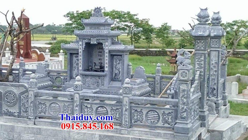 32 Khu lăng mộ đá nguyên khối đẹp bán Quảng Nam nghĩa trang gia đình dòng họ gia tộc