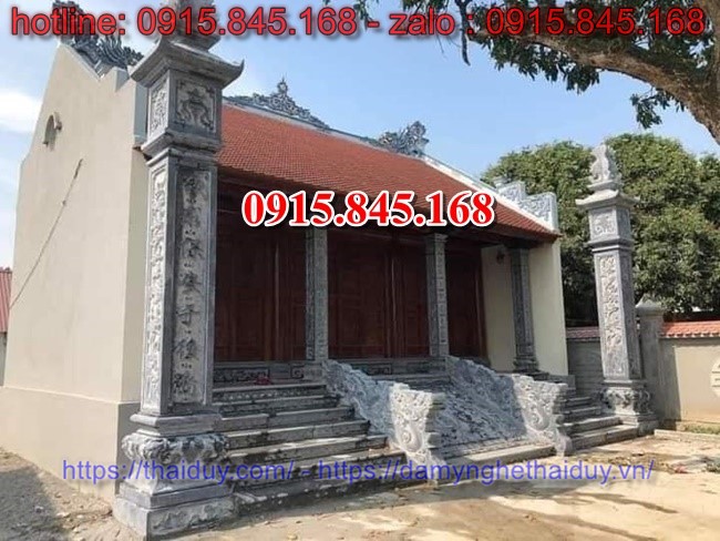 cột đá nhà thờ họ từ đường, cột đá đình chùa miếu, cột đá hiên nhà, cột đá đồng trụ, cột đá vuông, cột đá hình tròn, giá bán cột đá, địa chỉ bán cột đá,