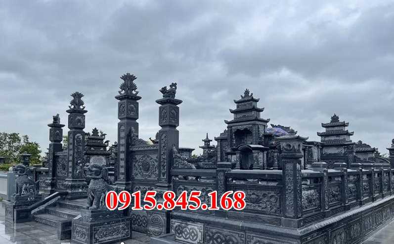 34 Khu lăng mộ đá + nghĩa trang ông bà + nhà mồ bố mẹ đẹp bán tại Bình Định