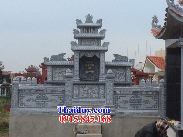 37 Khu lăng mộ mồ mả nghĩa trang gia đình dòng họ gia tộc tổ tiên đá ninh bình đẹp bán tại Ninh Thuận
