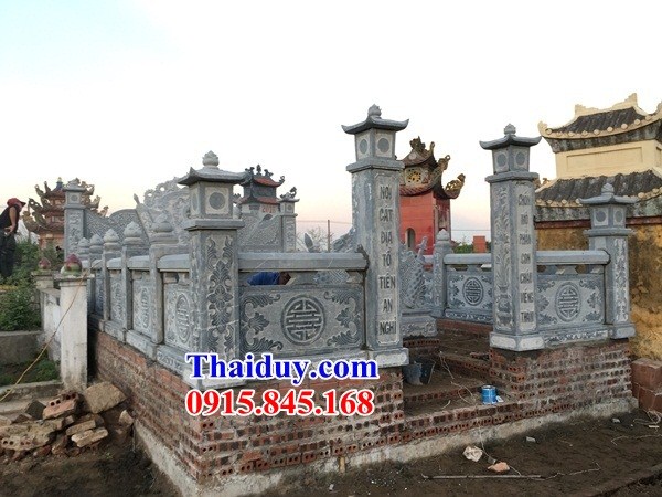 37 Khu lăng mộ mồ mả nghĩa trang gia đình dòng họ gia tộc tổ tiên đá thanh hóa đẹp bán tại Ninh Thuận