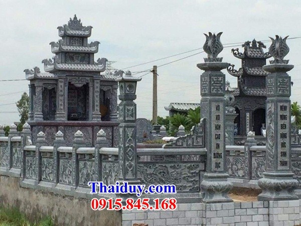 37 Khu lăng mộ mồ mả nghĩa trang gia đình dòng họ gia tộc tổ tiên đá tự nhiên đẹp bán tại Ninh Thuận