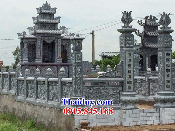 38 Khu lăng mộ mồ mả đá đẹp bán Bình Thuận
