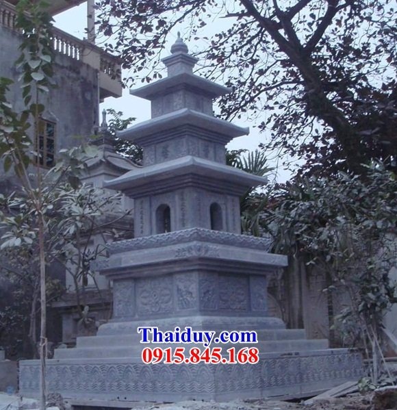 39 Mộ tháp đá đẹp nguyên khối bán tại Quảng Trị cất để giữ đựng hũ bình hộp quách tro hài cốt
